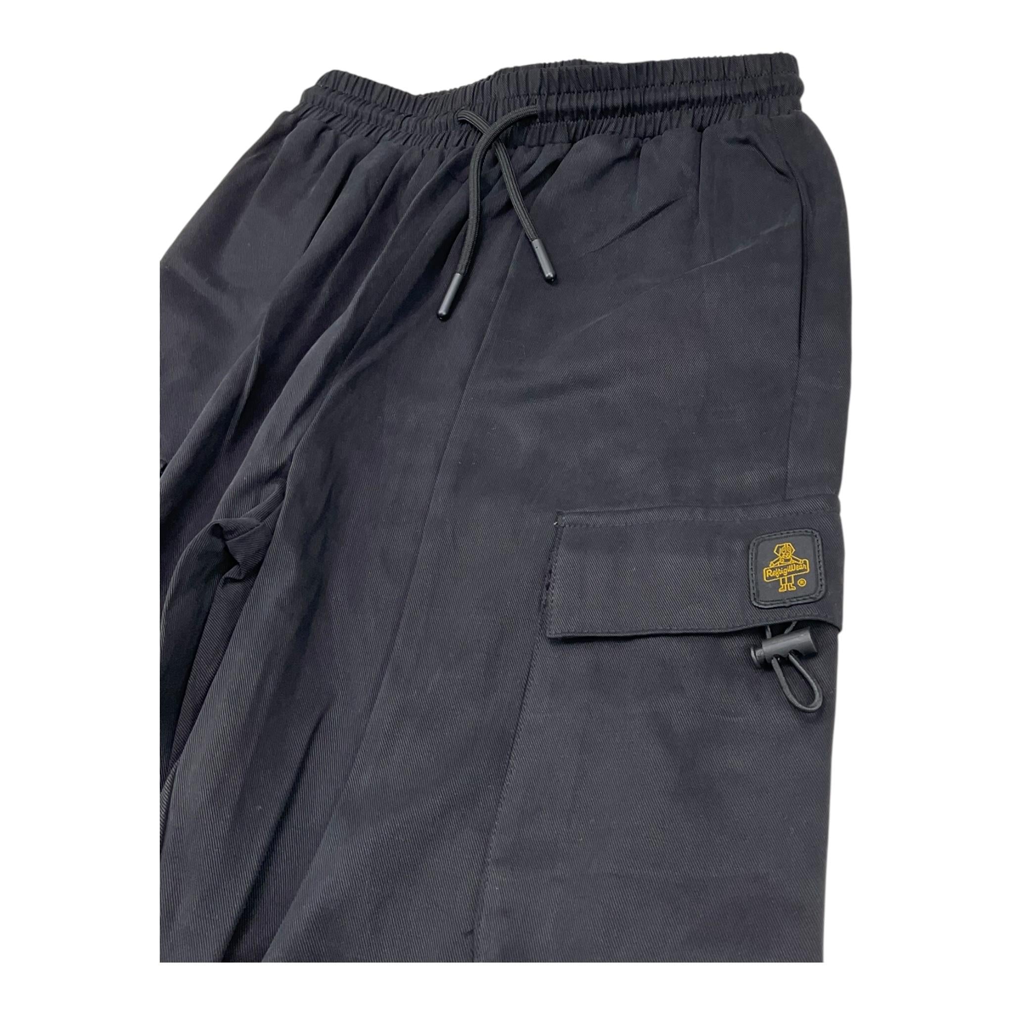 REFRIGIWEAR pantalone tinta unita con tasconi Nero per Bambino RWG916X NERO REFRIGIWEAR 