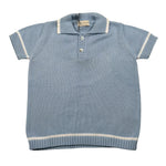 J.O. Milano Polo Mezza Manica Tinta Unita per Neonato 576Z6 AZZURRO J.O. MILANO 