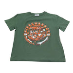 Bikkembergs T-Shirt Girocollo con Stampa per Bambino SHNJF VERDE BiKKEMBERGS 