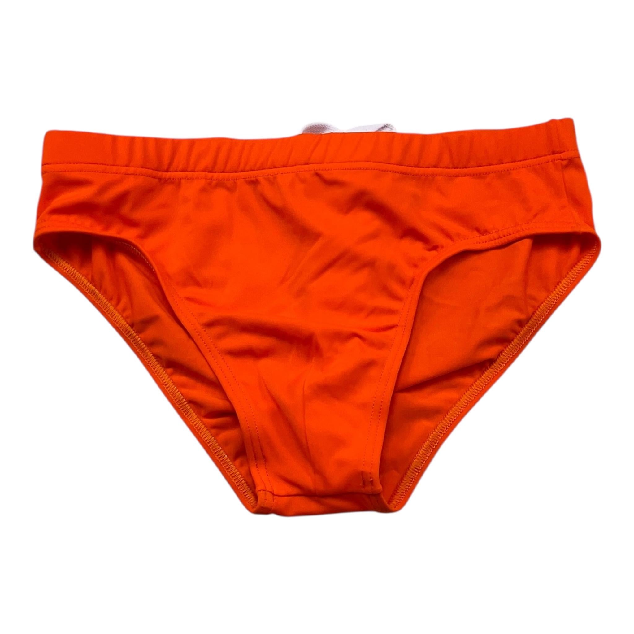 Suns  Costume Modello Slip Tinta Unita con Stampa per Bambino SLS0102U ARANCIONE SUNS 