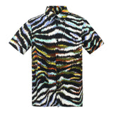 Just Cavalli Half Sleeve Shirt Multicolor Fantasy Print for Boys