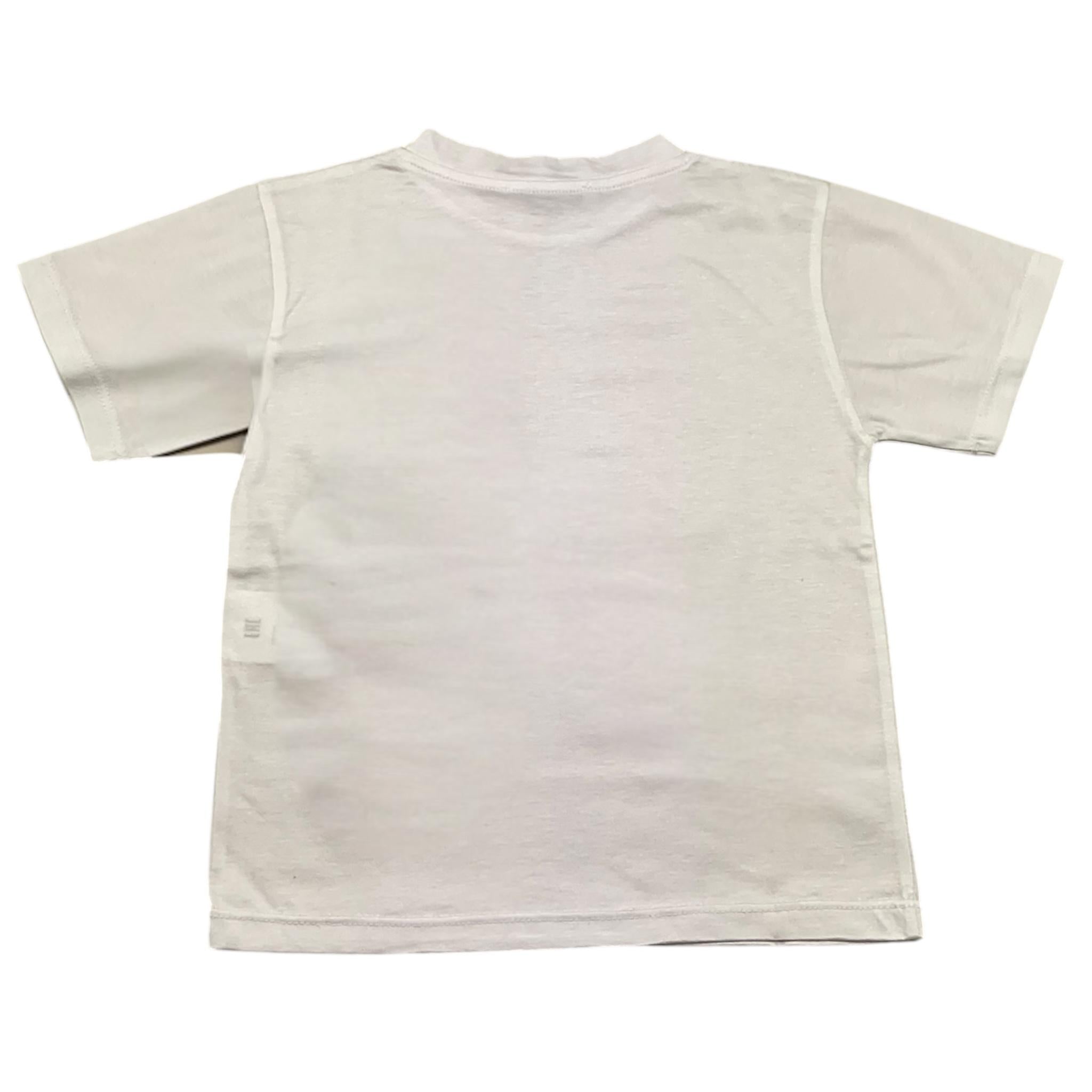 Paolo Pecora T-Shirt Girocollo Tinta Unita per Bambino PP3906 BIANCO PAOLO PECORA 