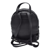 Liu Jo Backpack In Solid Color Eco-Leather With Zip Black For Girls
