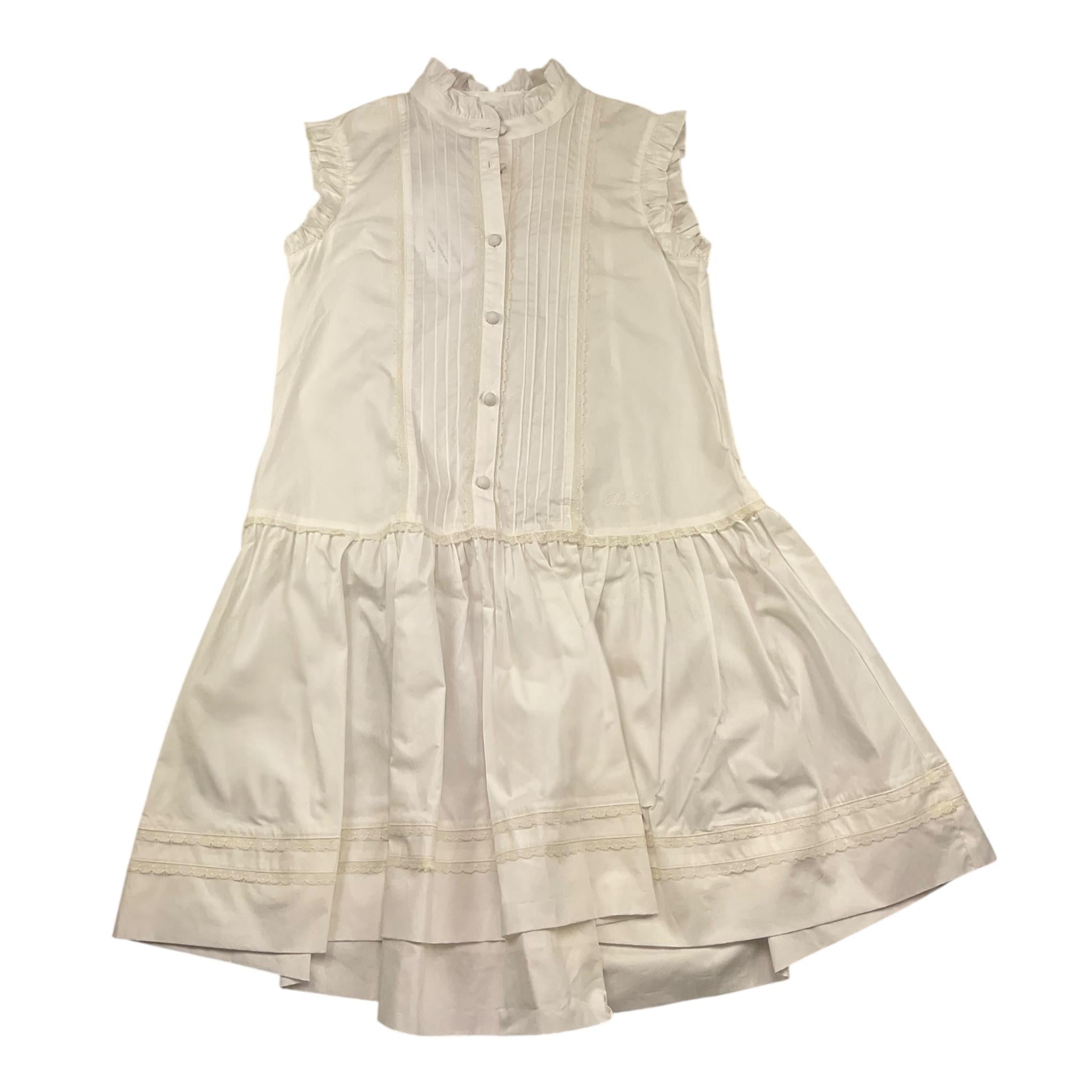 Philosophy Abito Giromanica Tinta Unita per Bambina I1E908 PANNA PHILOSOPHY 