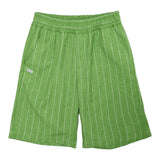 Daniele Alessandrini Solid Color Bermuda Shorts with Elastic Waist Green for Boys