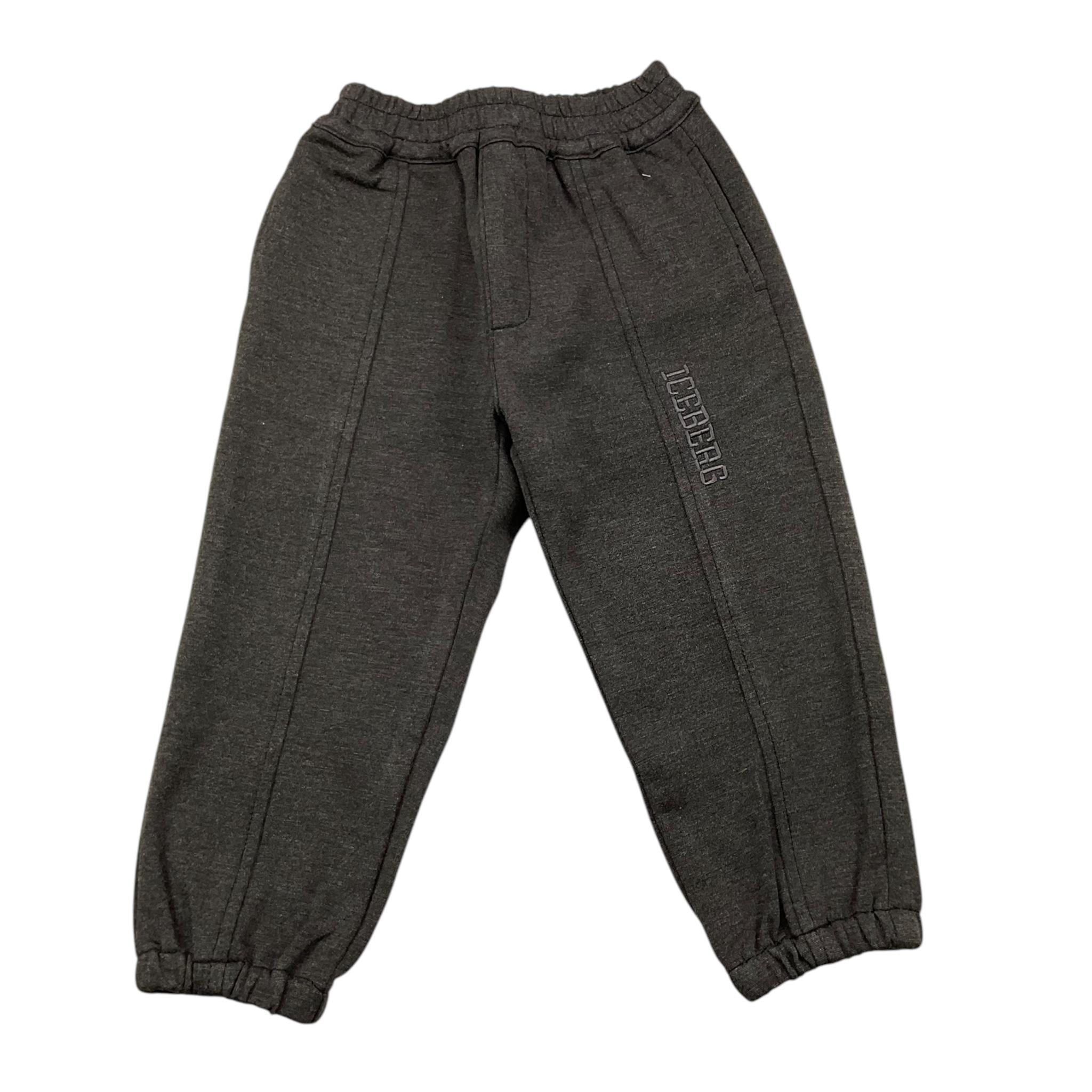 ICEBERG pantalone tinta unita con elastico in vita Grigio per Bambino PTICE5313B GRIGIO ICEBERG 