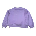 John Richmond Felpa Chiusa Girocollo Tinta Unita con Stampe per Bambina RGP26002FE LILLA JOHN RICHMOND 