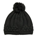 LIU JO cappello tinta unita con pon pon Nero per Bambina GF3191 NERO LIU JO 