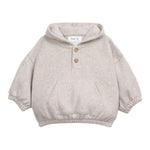 PLAY UP felpa in maglia tinta unita con cappuccio Sabbia per Neonato PA011AP11350 SABBIA PLAY UP 