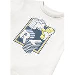 Mayoral T-Shirt Girocollo Tinta Unita con Stampa per Neonato 106 BIANCO MAYORAL 