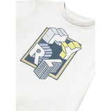 Mayoral T-Shirt Girocollo Tinta Unita con Stampa per Neonato 106 BIANCO MAYORAL 