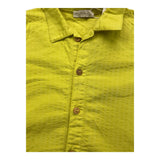 Wedoble Yellow Solid Color Half Sleeve Romper For Newborn