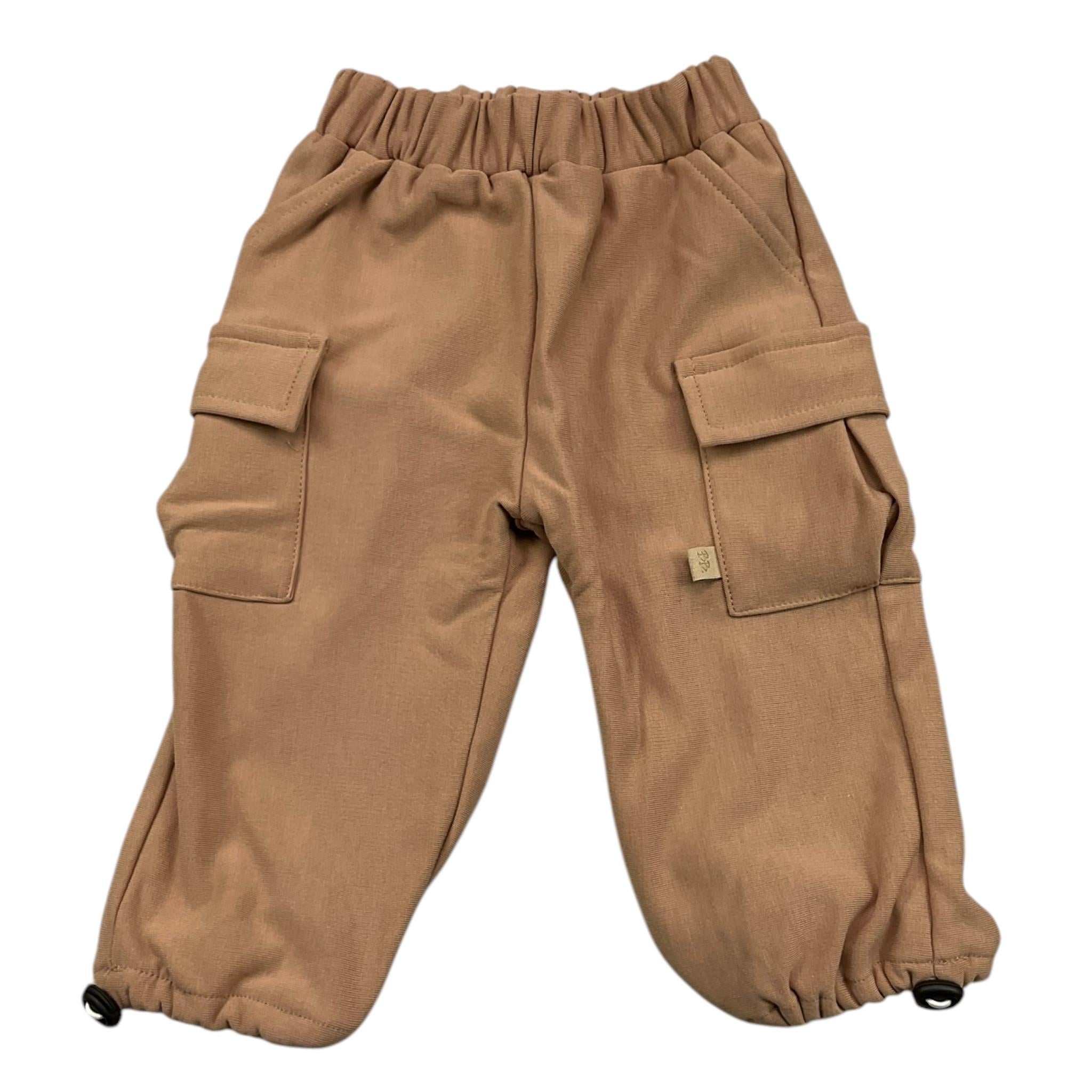 BAMBOOM+BABIES pantalone tinta unita con elastico in vita Beige per Neonato 693 BEIGE BAMBOOM+BABIES 