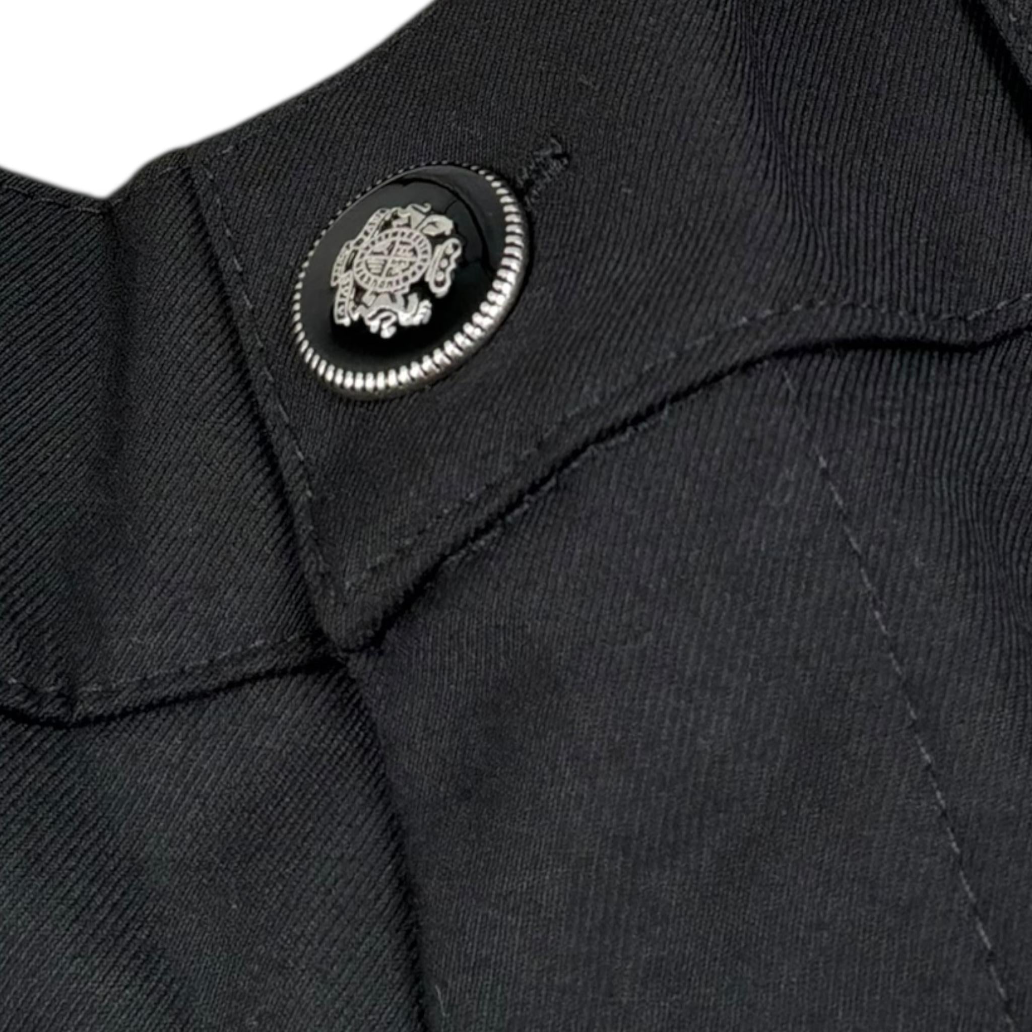 Syst Pantalone Tinta Unita con Elastico In Vita per Bambino PB806 NERO SYST 