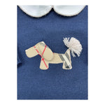BABY LORD tutina tinta unita con ricami  Blu per Neonato 321 BLU BABY LORD 