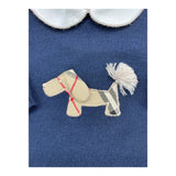 BABY LORD tutina tinta unita con ricami  Blu per Neonato 321 BLU BABY LORD 