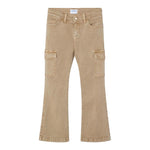 MAYORAL jeans tinta unita modello zampa Beige per Bambina 4543 BEIGE MAYORAL 