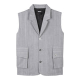 Dkny Smanicato Tinta Unita per Bambina D62278 GRIGIO DKNY 
