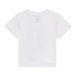 Timberland T-Shirt Girocollo Tinta Unita con Stampa per Neonato T60508 BIANCO TIMBERLAND 
