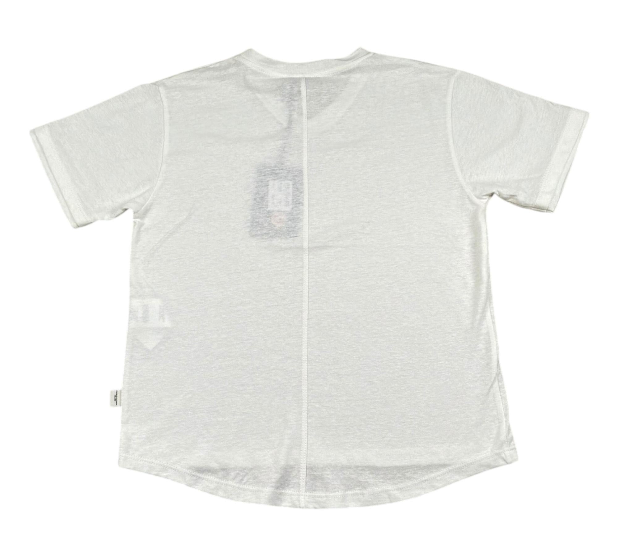 Paolo Pecora T-Shirt Girocollo Tinta Unita per Bambino PP4365 BIANCO PAOLO PECORA 