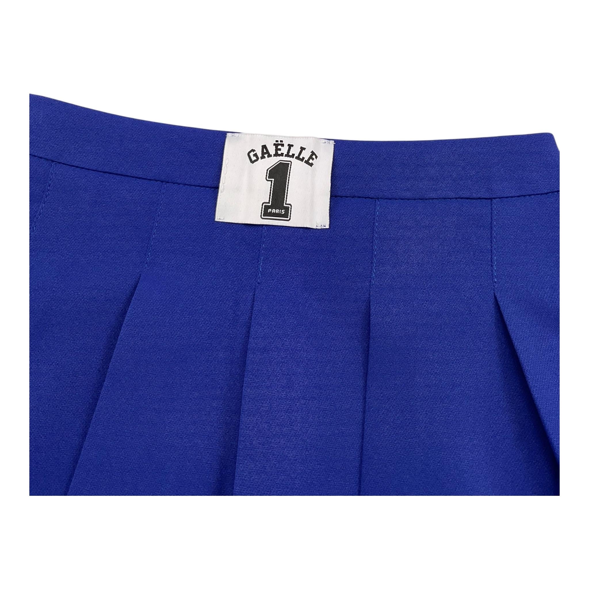 GAELLE gonna tinta unita modello tennis Cobalto per Bambina 2742G00340X COBALTO GAELLE 