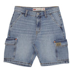 Levi'S Bermuda In Denim Tinta Unita per Bambino 8EM377 AZZURRO LEVI'S 