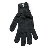 CALVIN KLEIN guanti tinta unita con logo Grigio per Bambina U00525 GRIGIO CALVIN KLEIN 