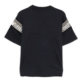 Emporio Armani T-Shirt Girocollo Tinta Unita con Logo per Bambino EB000121 BLU EMPORIO ARMANI 