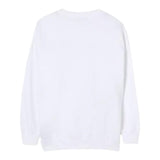 Balmain Felpa Tinta Unita Girocollo con Stampa per Bambino BW4P70 BIANCO BALMAIN 