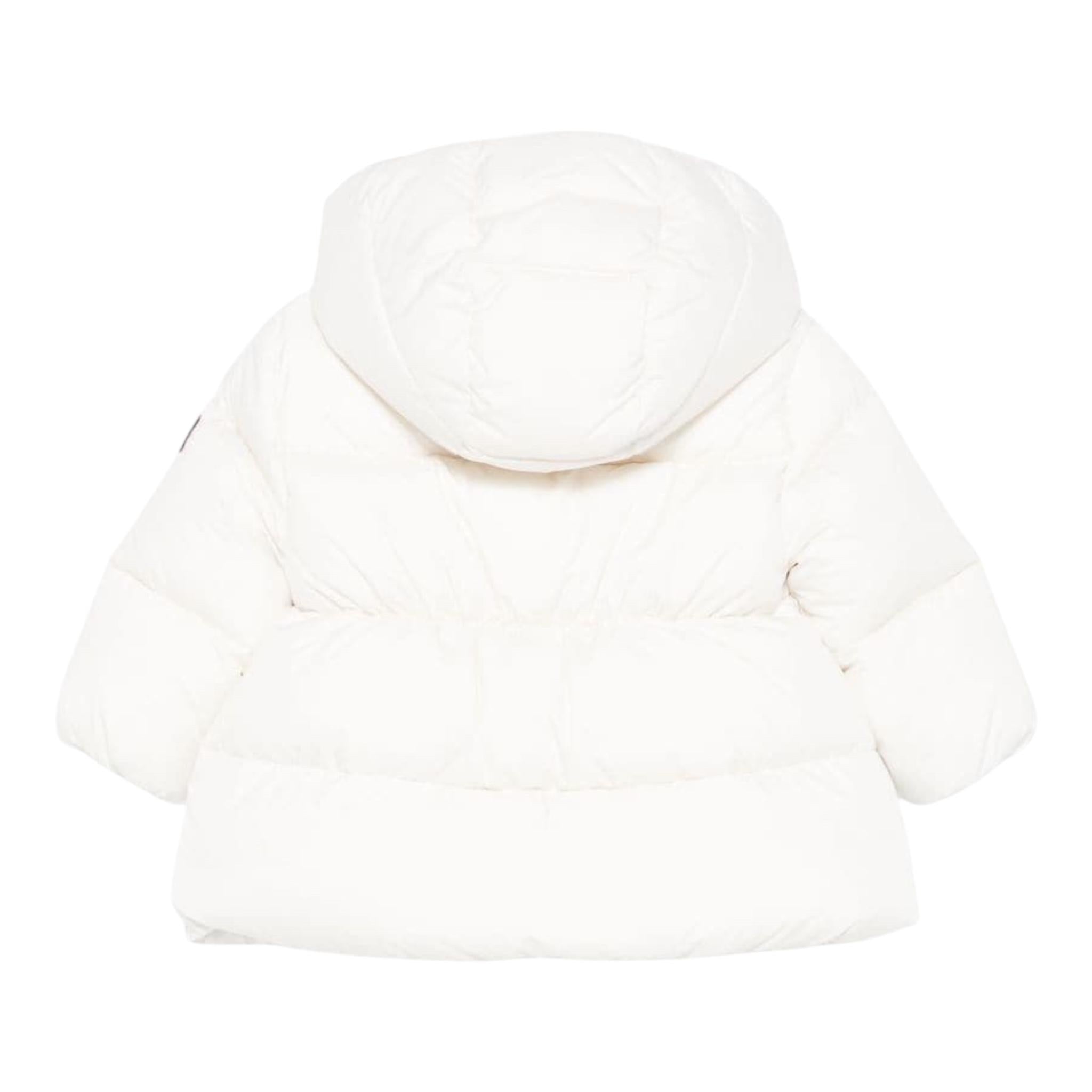 NANAN giubbino tinta unita con cappuccio Bianco per Neonato A24GM416N0106 BIANCO NANAN 