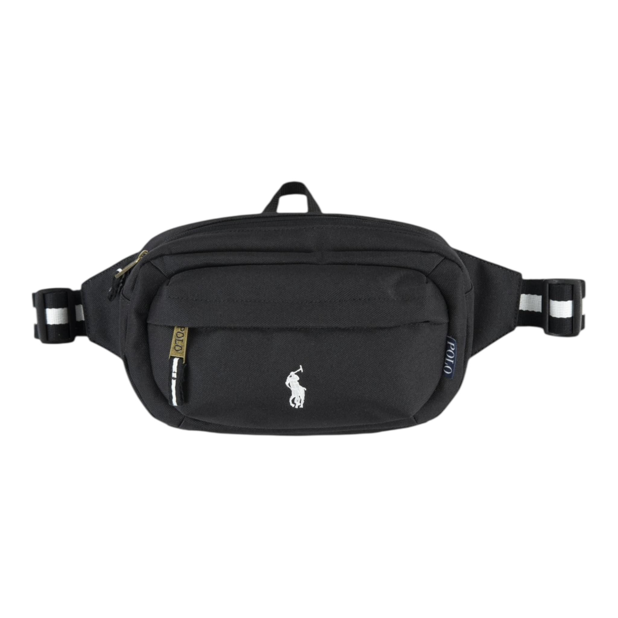 Ralph Lauren Borsello Tinta Unita con Logo per Bambino 9AR012 NERO RALPH LAUREN 