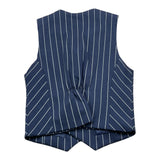 Emanuel Pris Solid Color Vest With Blue Buttons For Boys