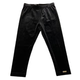 LIU JO leggins tinta unita in velluto Nero per Bambina KFA4136 NERO LIU JO 