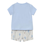 Mayoral Completo 2 Pezzi T-Shirt-Culottw per Neonato 1202 AZZURRO MAYORAL 