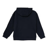 EMPORIO ARMANI felpa tinta unita con cappuccio e con zip Nero per Bambino 6DBM68 NERO EMPORIO ARMANI 