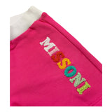 MISSONI short bicolore con elastico in vita Bianco/fuxia per Neonata MU6029 BIANCO/FUXIA MISSONI 