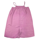Losan Solid Color Short One-Piece Jumpsuit with Straps Lilac for Girls