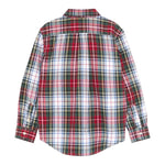 RALPH LAUREN camicia tricolore tinta unita con fantasia a righe Rosso per Bambino 323952201002 ROSSO RALPH LAUREN 
