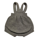 WEDOBLE pagliaccetto tinta unita con bretelle Grigio per Neonato I2404305B09 GRIGIO WEDOBLE 