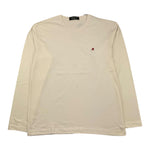 REPLAY shirt girocollo tinta unita con logo Panna per Bambino SB7122 PANNA REPLAY 