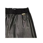 LIU JO pantalone tinta unita modello zampa in ecopelle Nero per Bambina KF4009X NERO LIU JO 