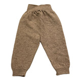 WEDOBLE pantalone tinta unita con ricami Fango per Neonato I2406322 FANGO WEDOBLE 