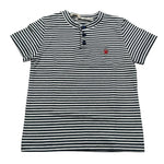 Manuel Ritz T-Shirt Fantasia A Righe per Neonato MR3087N BIANCO/BLU MANUEL RITZ 