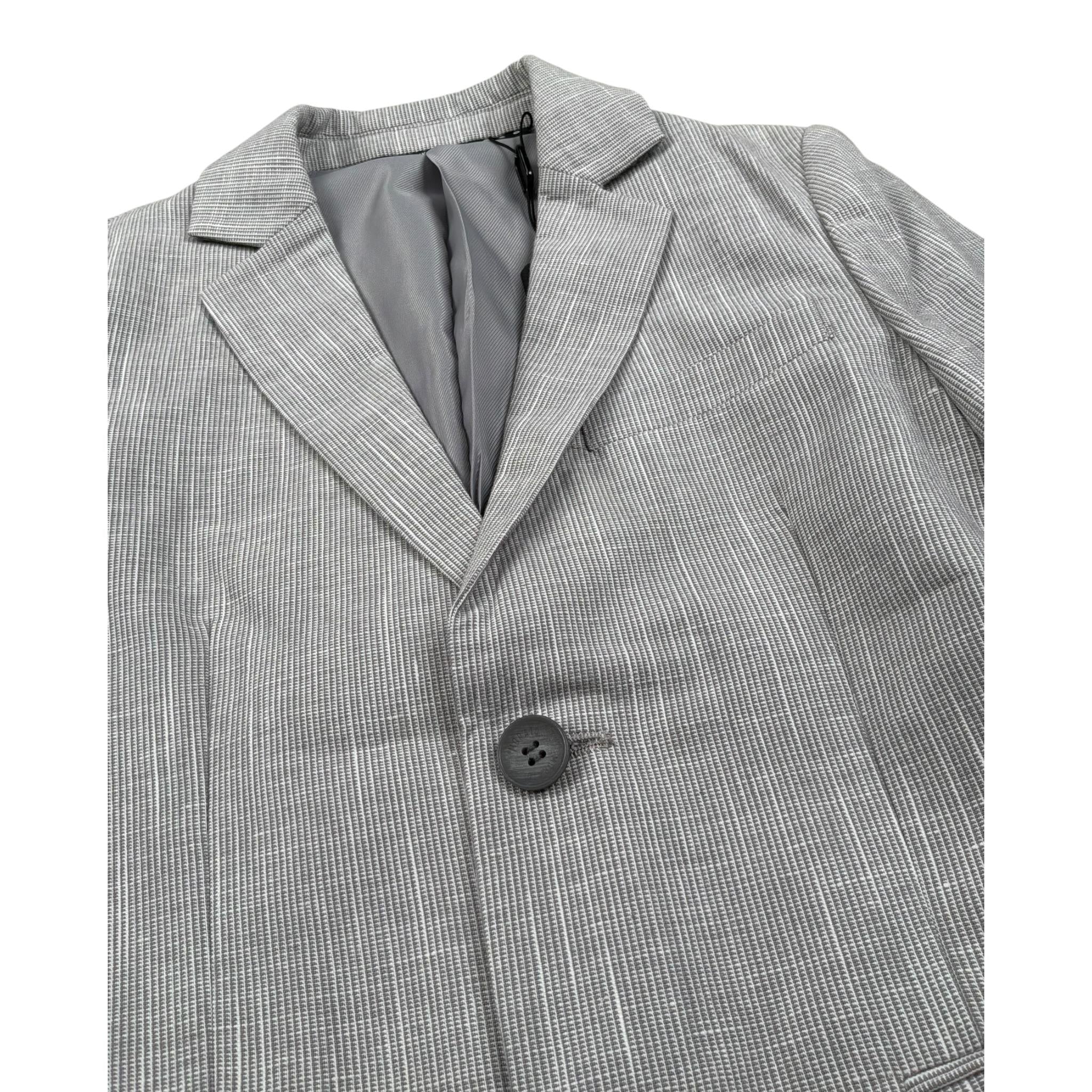 Antony Morato Giacca Tinta Unita con Microfantasia per Bambino JA00165 GRIGIO ANTONY MORATO 
