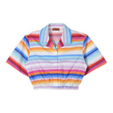 Missoni Crop Shirt Model Half Sleeve Multicolor Multicolor For Girls