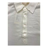 Zhoe &amp; Tobiah Solid Color Polo Shirt Half Sleeve White For Baby