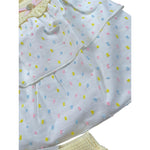 Paz Rodriguez Completo 2 Pezzi Camicia-Coulotte per Neonata 027122294 BIANCO/GIALLO PAZ RODRIGUEZ 