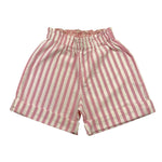 Babe & Tess Short Tinta Unita con Fantasia A Righe per Bambina 35518028 BIANCO BABE & TESS 