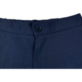 Paolo Pecora Pantalone Tinta Unita con Elastico In Vita per Bambino PP4199 BLU PAOLO PECORA 