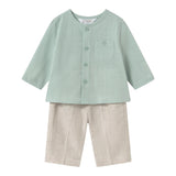 Mayoral Completo 2 Pezzi Camicia-Pantalone per Neonato 1564 VERDE MAYORAL 